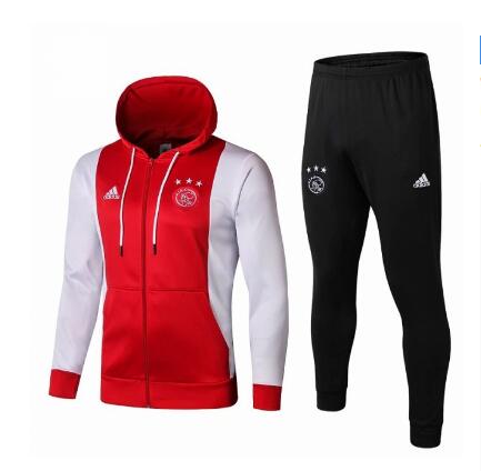 Veste d'entraînement Ajax 2020 Costume rouge blanc